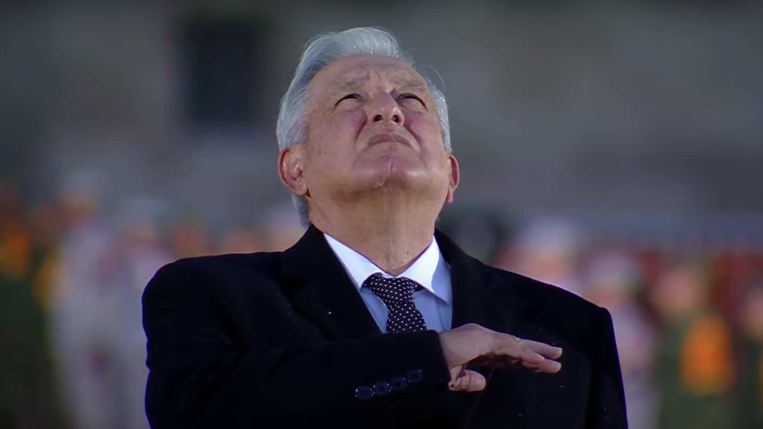 El presidente encabezó el acto en honor a las víctimas. (Especial)