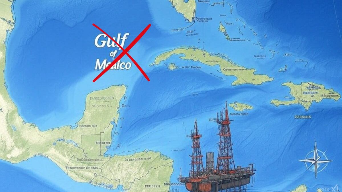 Florida llama Golfo de América al Golfo de México en documento oficial; polémica en redes