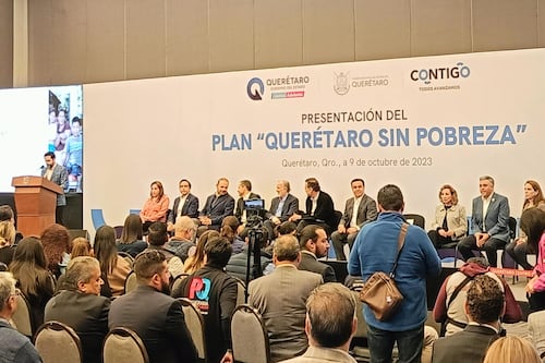 Anuncian plan para erradicar pobreza en Querétaro