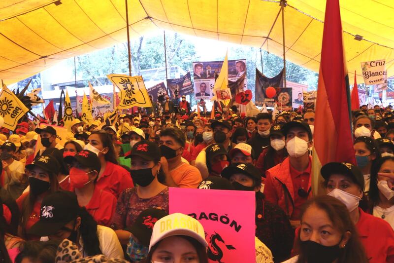 Cierre de campaña en Cuajimalpa.