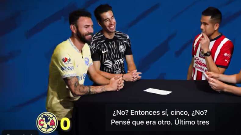 Los cuatro jugadores no pudieron contestar la pregunta I @America