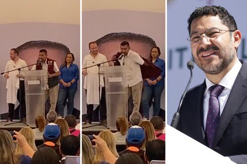 “No son trabajadores del GCDMX”, afirma Batres sobre renuncia de morenistas en evento del PAN