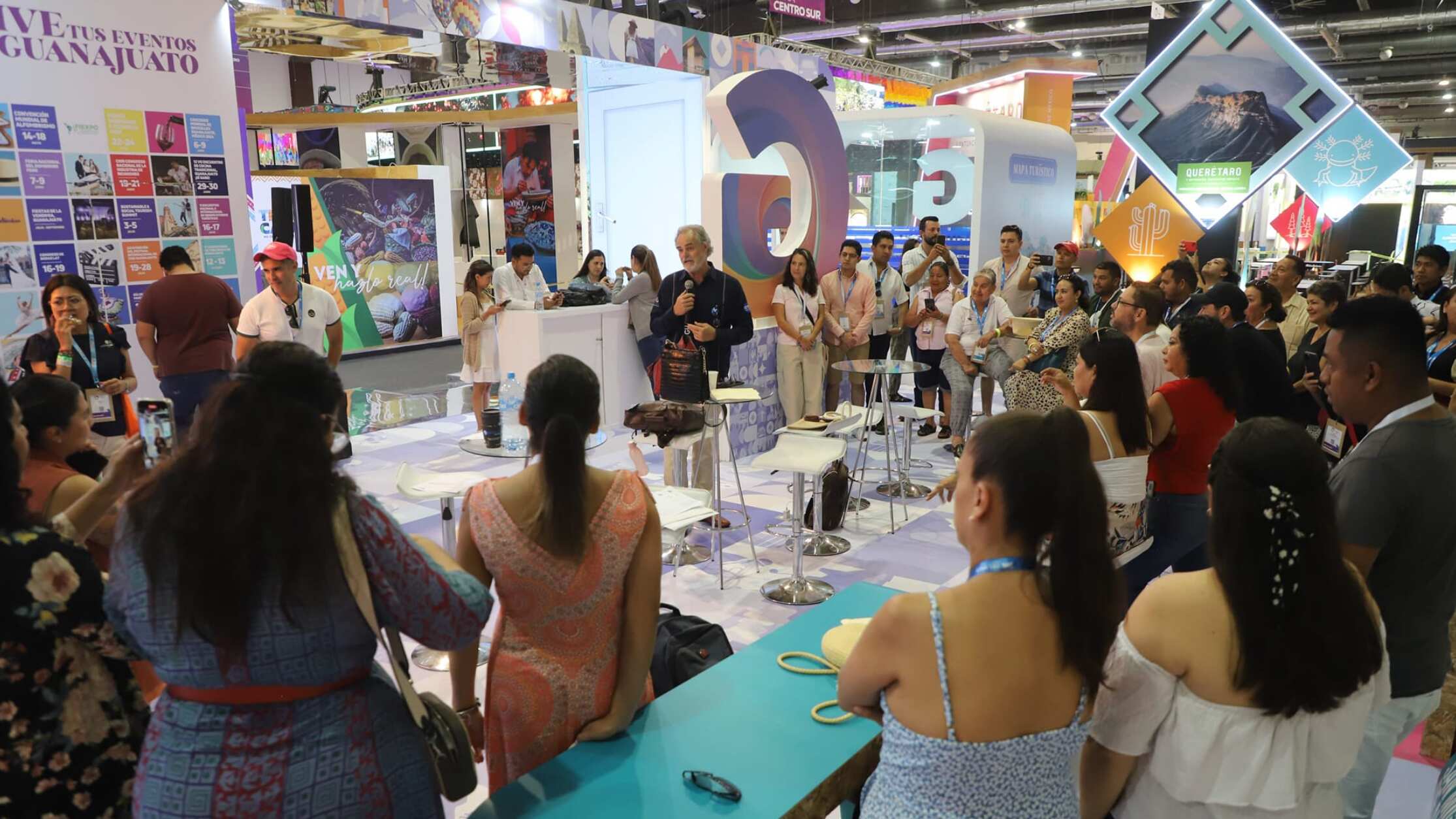 Guanajuato presente en el tianguis turístico.