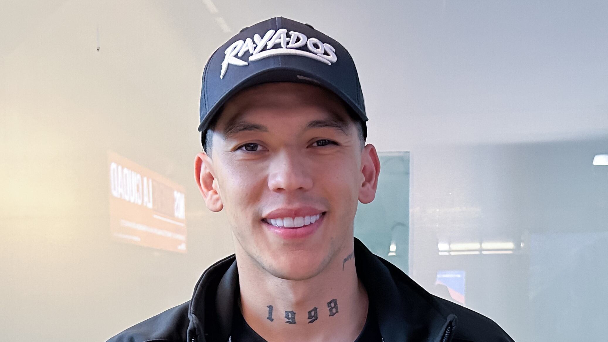 Gerardo Arteaga a su llegada a Monterrey