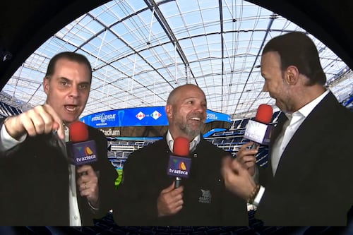 ¡Aplicó un Orvañanos! Martinoli y Luis García se burlan de Zague en plena transmisión de Canadá vs. México