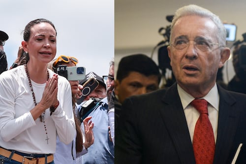 Expresidente Álvaro Uribe pide ayuda a la ONU para rescatar a María Corina Machado