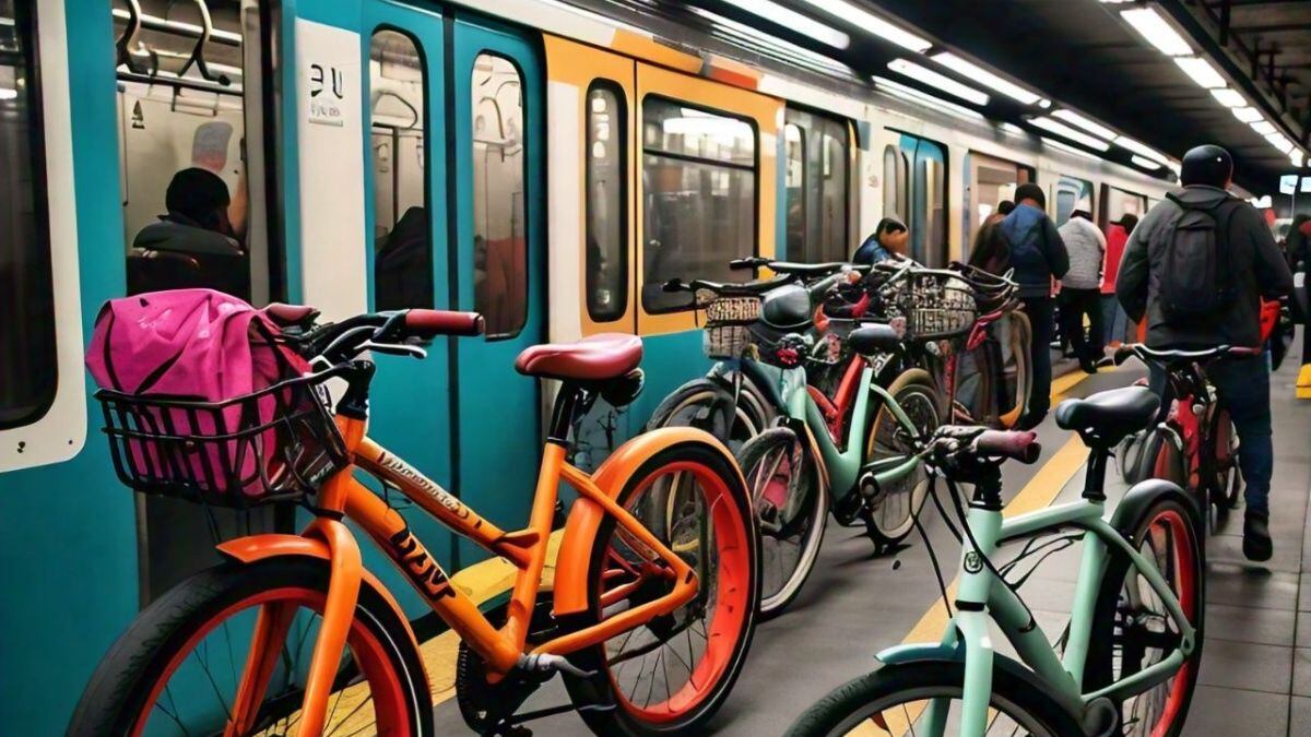 Bicicleta en el Metro: Horarios, días y reglas para viajar con ella en los trenes