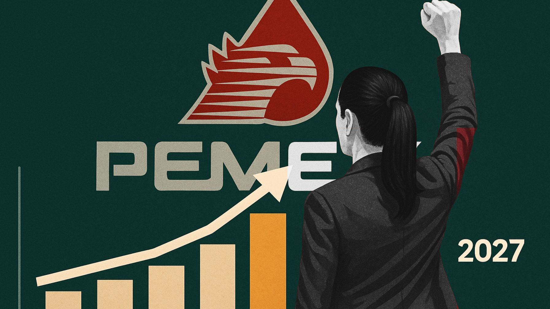 Sheinbaum anunció la reducción del impuesto petrolero de Pemex al 30 % para liberar ingresos y pagar su deuda.