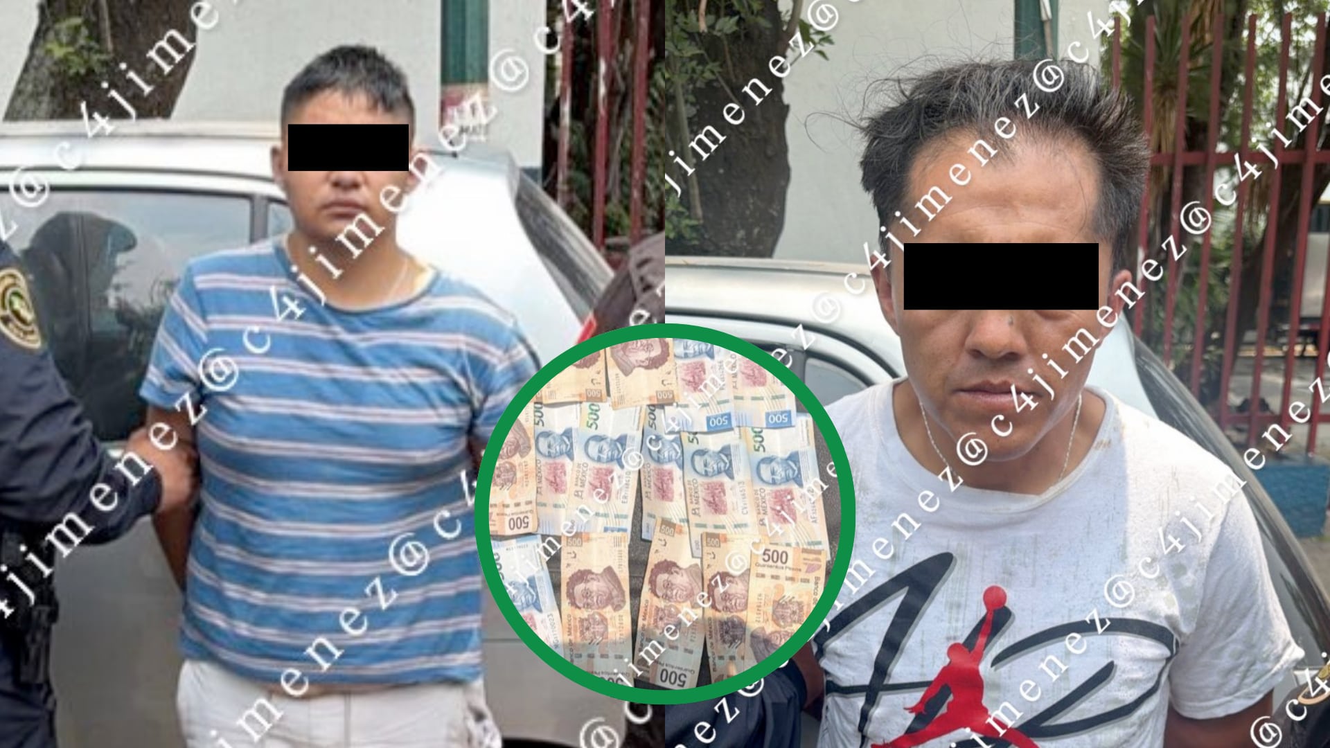 El operativo de la SSC en Azcapotzalco terminó con tres detenidos y un policía herido luego del robo de 10 mil pesos