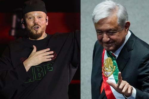 “No quiere a su madre”: AMLO cita canción de Calle 13 en mensaje sobre Trump