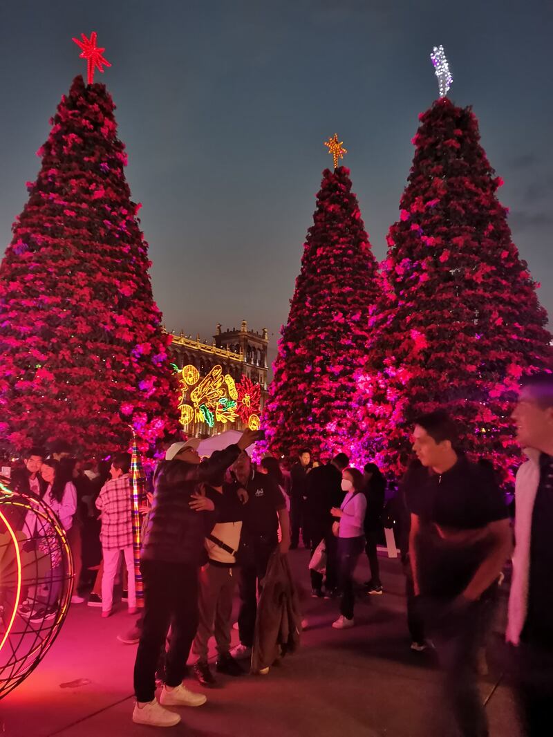 Verbena Navideña en el Zócalo