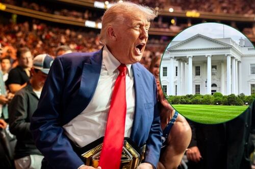 Trump convierte la Casa Blanca en ring: anuncia función de UFC por su cumpleaños