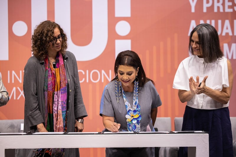 Clara Brugada Convenio Nahui