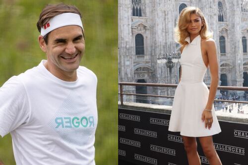 Zendaya y Federer se baten en espectacular duelo de ‘Air-Tennis’, ¿Quién se coronó campeón?