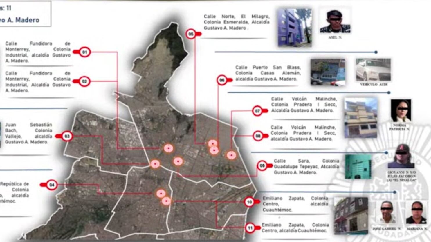 Cae red de extorsionadores en CDMX.