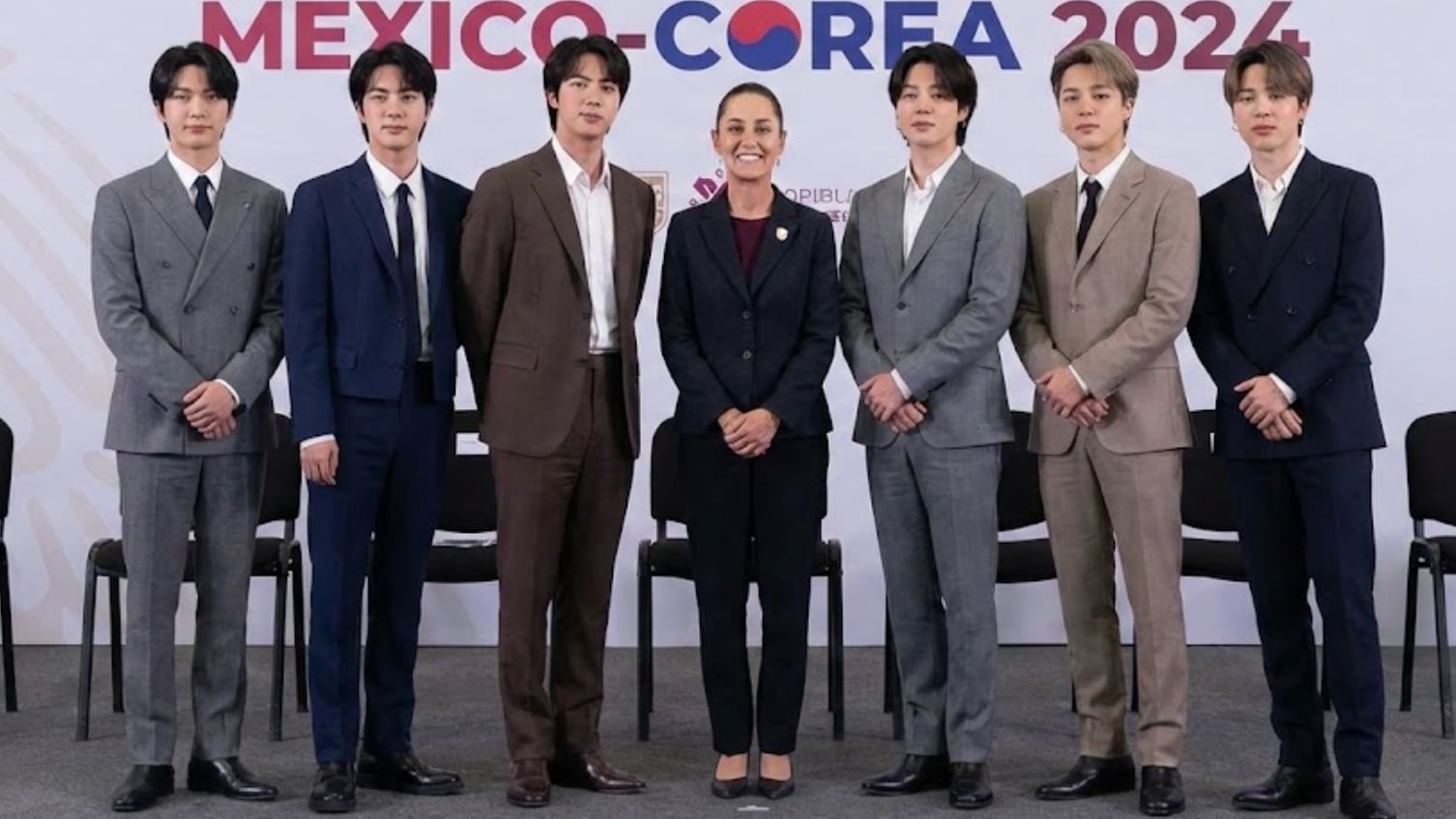 Claudia Sheinbaum quiere más conciertos de BTS en México