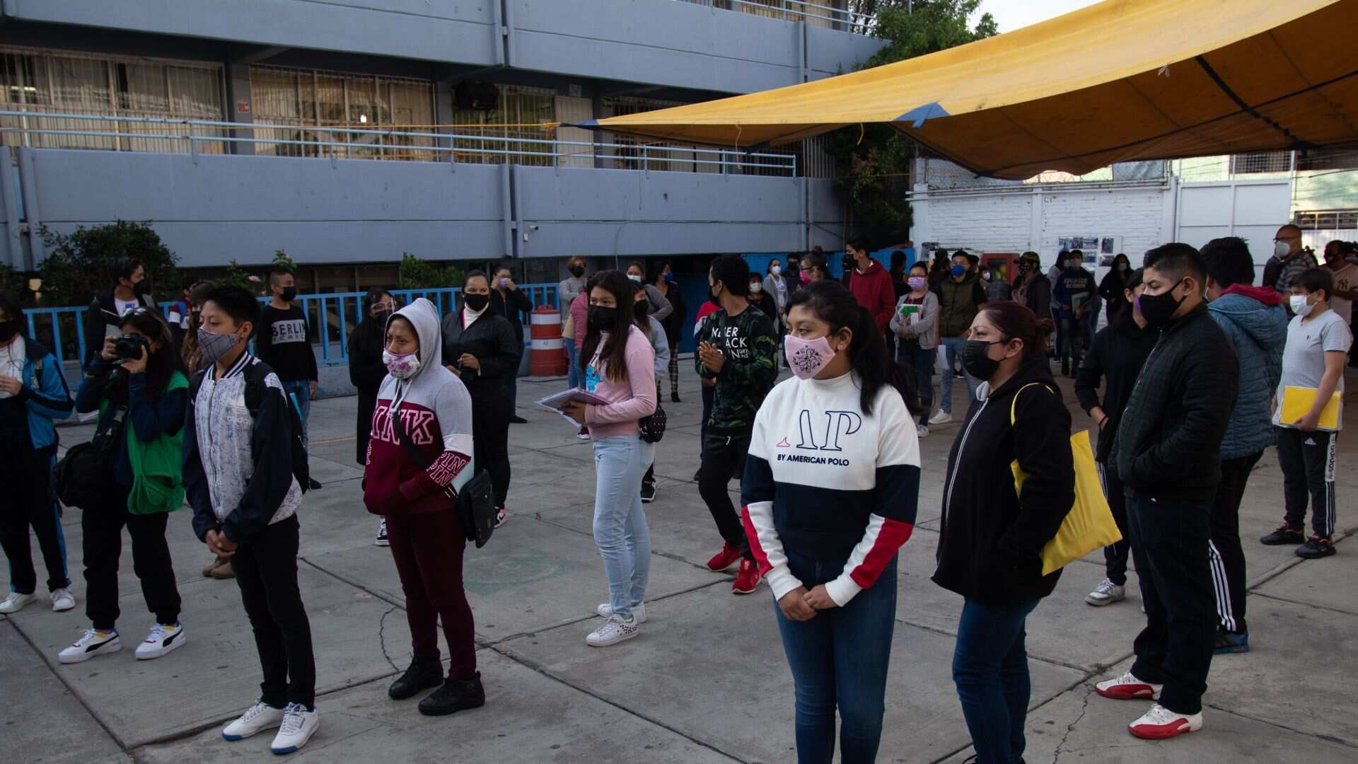 Regreso a clases presenciales en la ciudad.