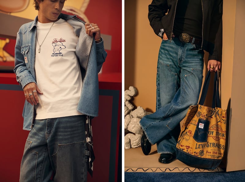 Denim, parches, bordados y mucha vibra cowboy, así es como Levi’s celebra tres décadas de amistad y aventuras con una línea inspirada en los personajes más entrañables de esta cinta