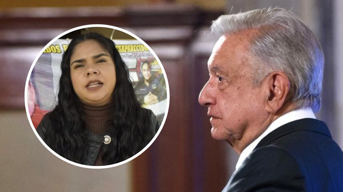 El presidente habló del asesinato de la buscadora Angelita Meraz León