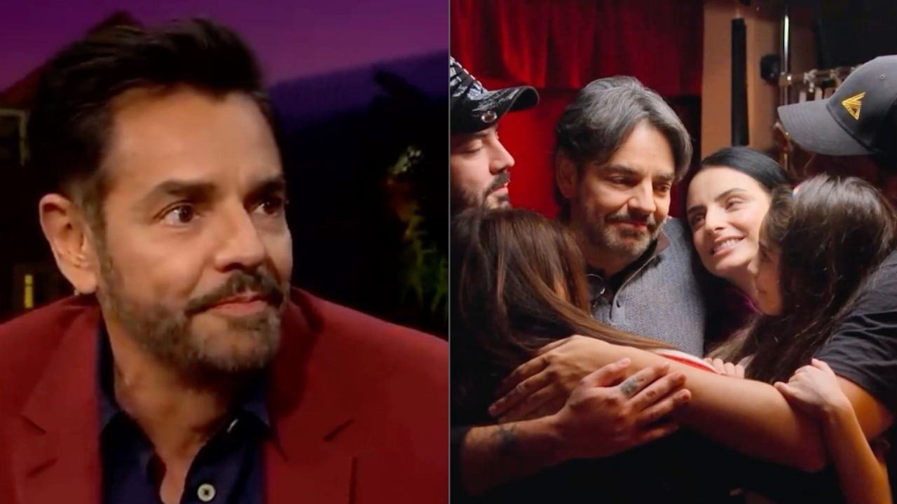 Eugenio Derbez y sus hijos