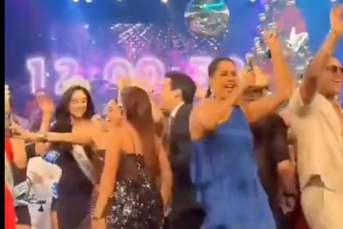 ¿Mensaje en clave? Venevisión arrancó 2026 con YMCA, himno de Trump, previo al ataque de Estados Unidos