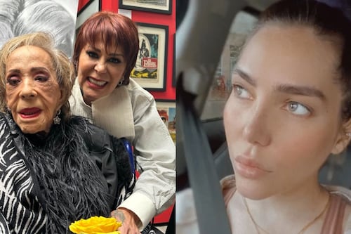 Frida Sofía en medio de críticas tras compartir abrazo con Silvia Pinal