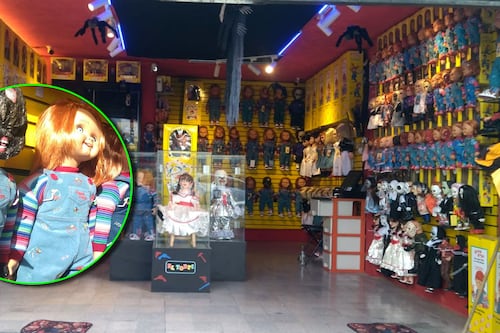 Venden solo muñecos Chucky todo el año... y su mejor temporada no es Halloween