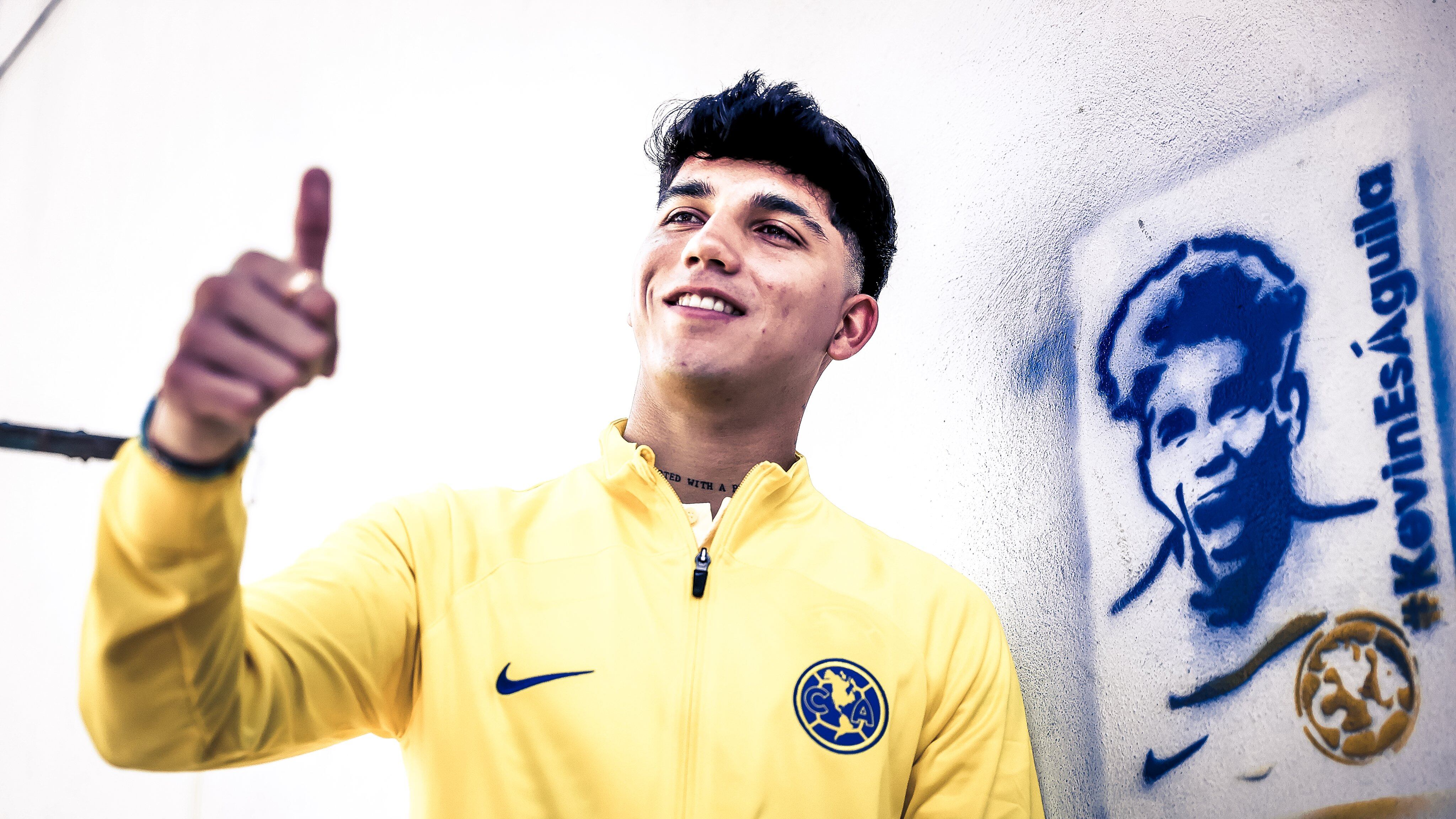 kevin Álvarez se mostró ilusionado por su llegada al América.