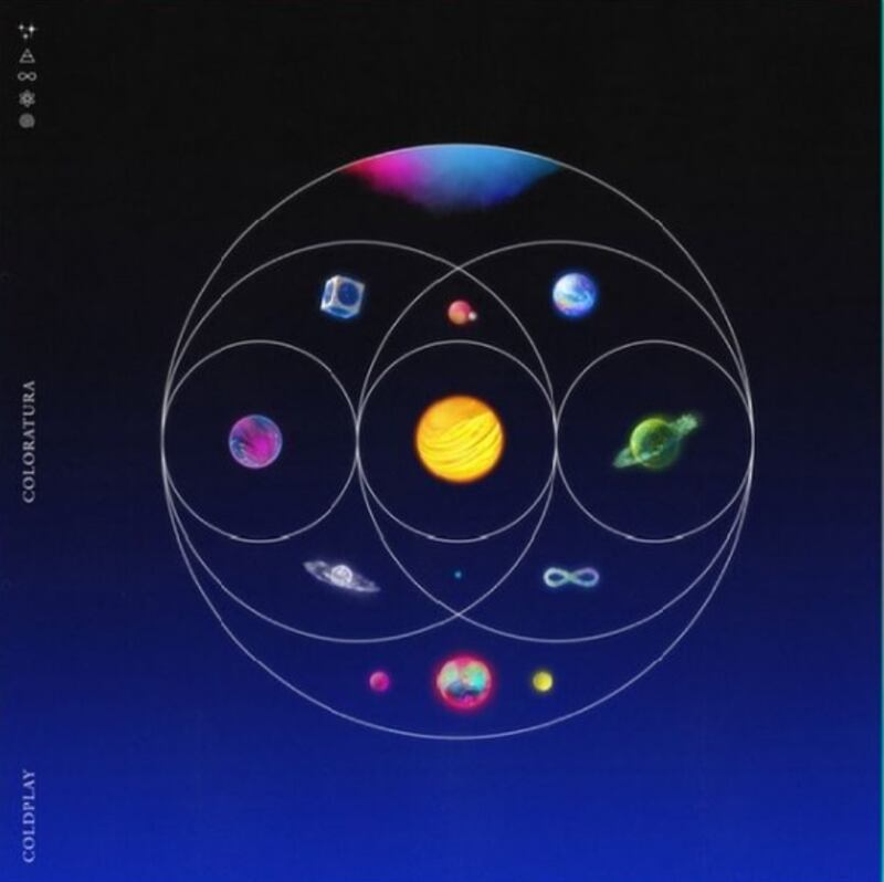 Colatura de Coldplay del álbum 'Music of the Spheres'