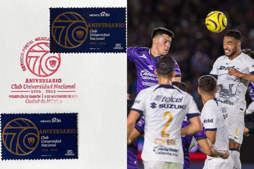 Gánate la estampilla conmemorativa del 70 aniversario de Pumas
