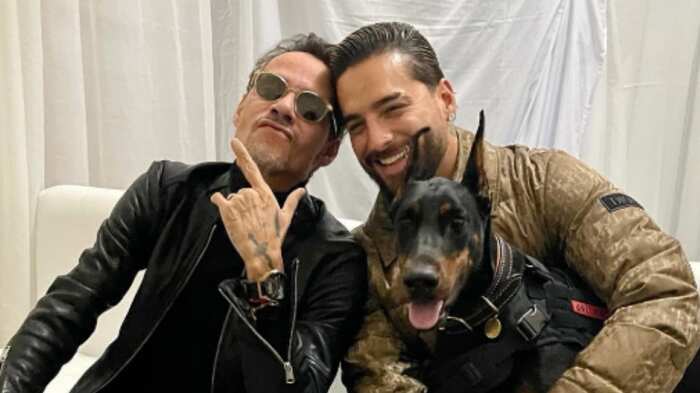 Marc  Anthony y Maluma en Guayaquil