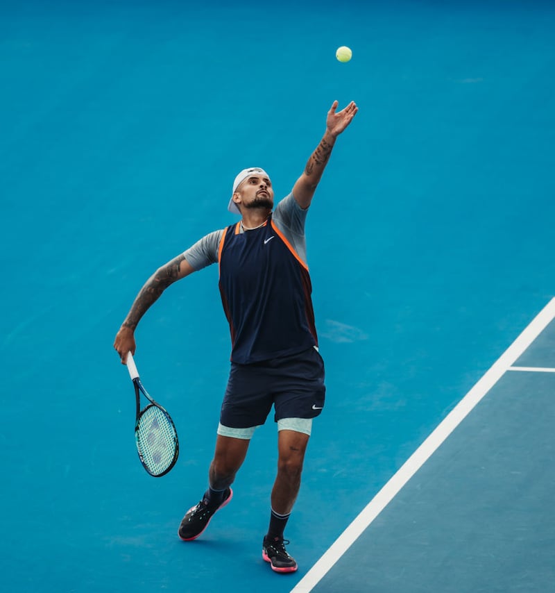 El tenista australiano Nick Kyrgios protagonizará inicialmente la serie Break Point de Netflix