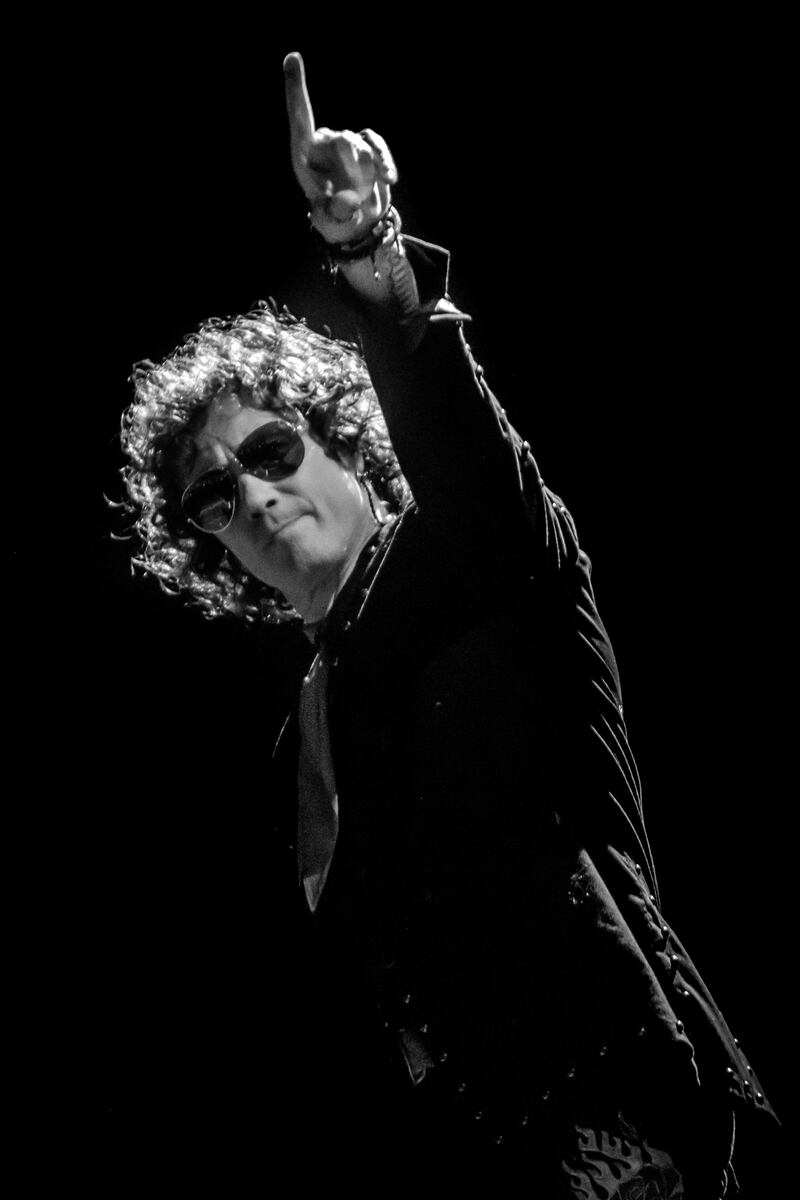 El cantante cerró su gira por México