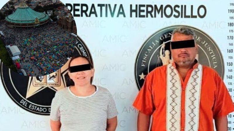Estafadores detenidos por engañar a 37 personas con viaje a Basílica de Guadalupe