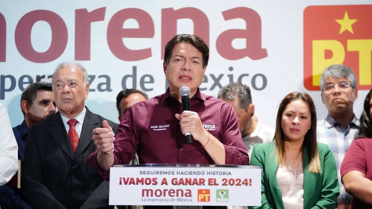 Mario Delgado anunció una mesa de trabajo con otros partidos y la conformación de la  alianza "Juntos haremos historia (Especial)".