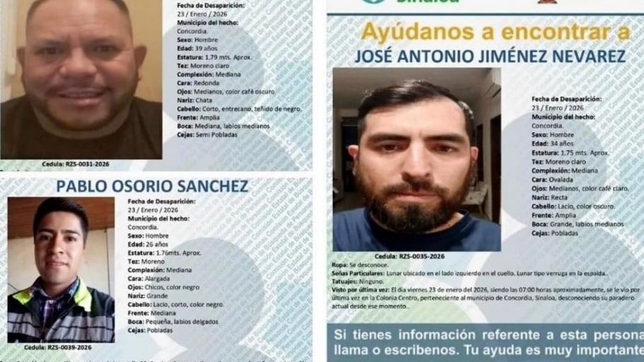 La Fiscalía General del Estado de Sinaloa confirmó la apertura de una carpeta de investigación por la desaparición de más de 10 ingenieros