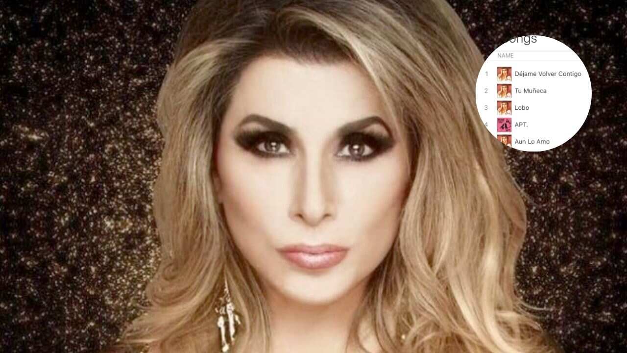 La cantante Dulce ocupa los 3 primeros lugares de la música más descargada en la tienda musical de Apple.