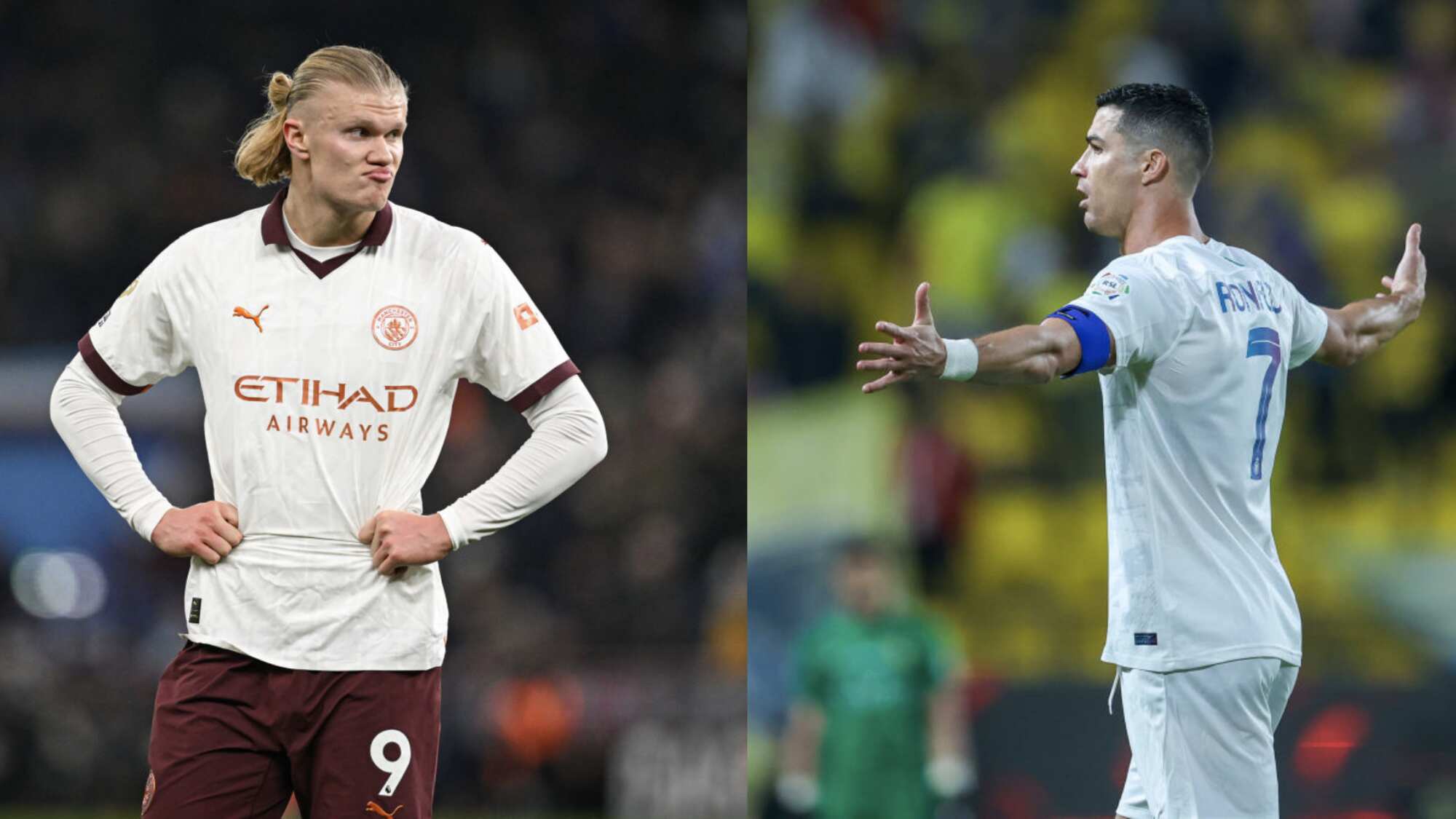 El noruego y el portugués son los máximo goleadores del 2023.