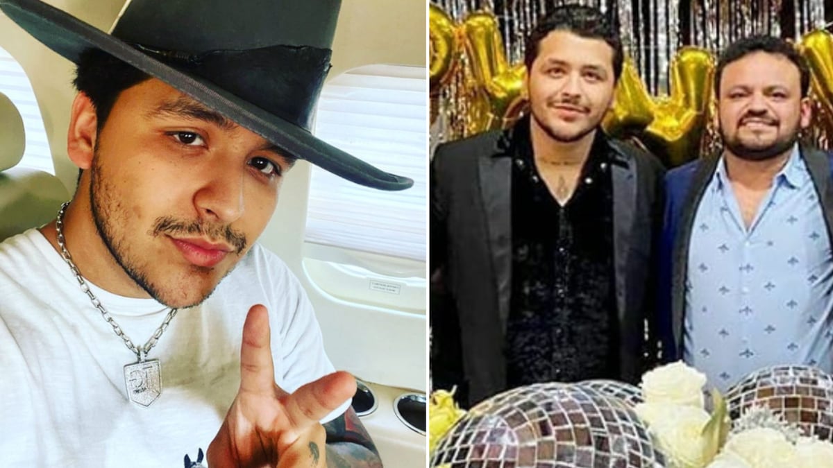 El padre de Christian Nodal se llenó de críticas por esta fotografía.