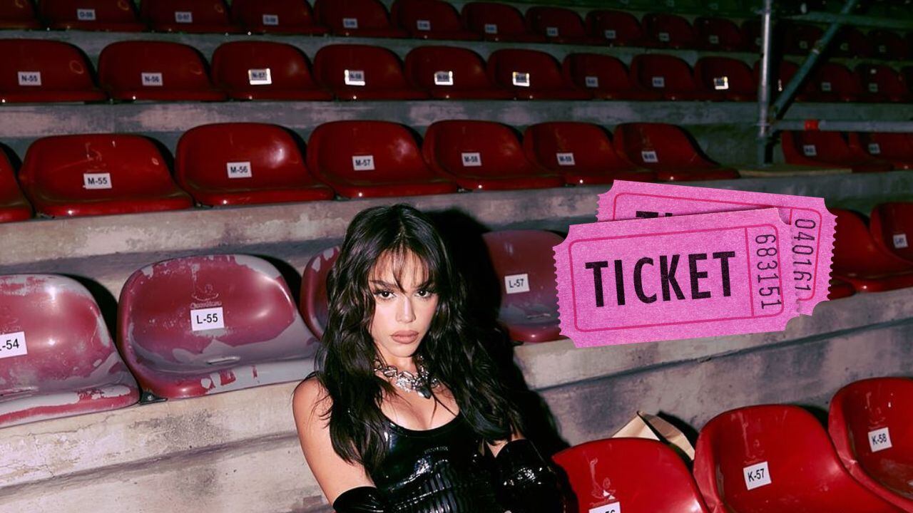 El lugar donde se presentará la cantante mexicana luce apenas a la mitad de su aforo