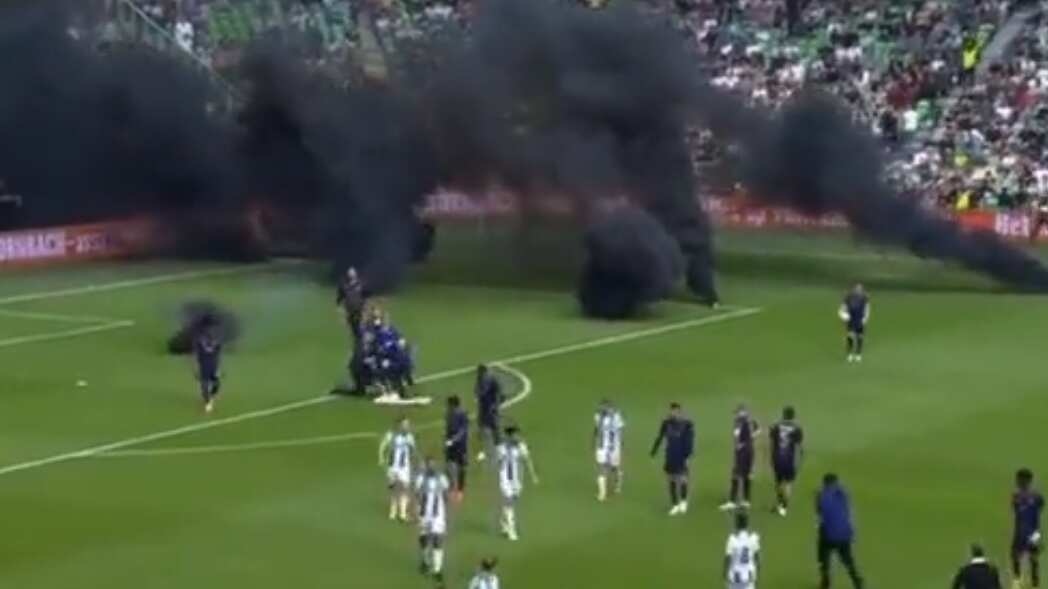 Disturbios de hinchas del FC Groningen en Países Bajos