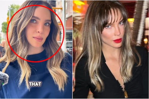 Gesto de Belinda en video lleva a algunos a afirmar que “oculta algo en su cara”