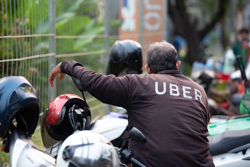 Mexicano hizo más de 700 viajes en mototaxi de app este 2023