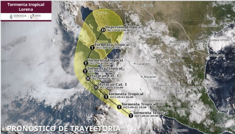 Tormenta Tropical Lorena