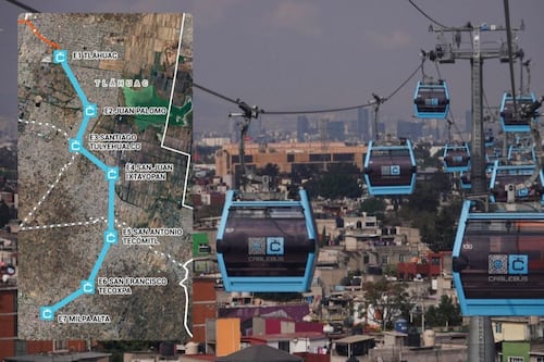 Revelan estaciones del Cablebús Tláhuac - Milpa Alta ¿cuál será el recorrido?