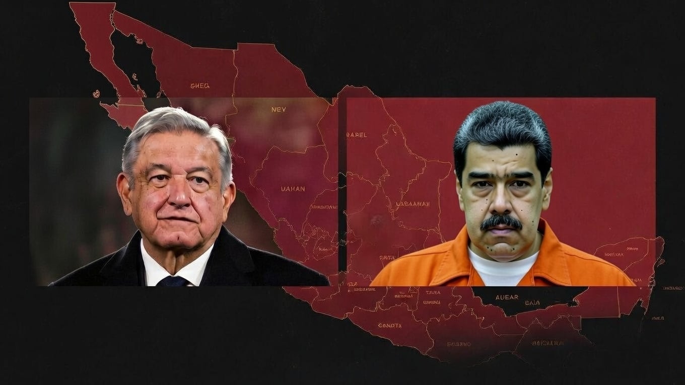 La acusación estadounidense contra el gobierno venezolano vuelve a colocar a México en el centro del debate