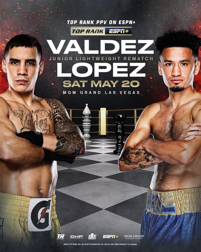 Oscar Valdez regresará este 20 de mayo