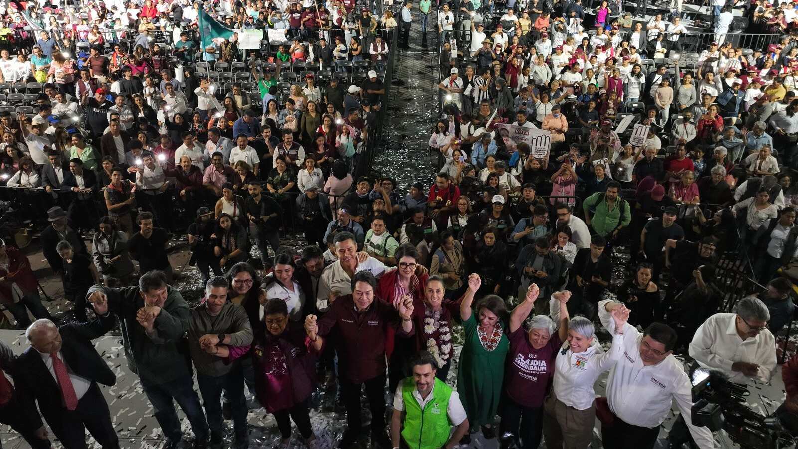 Claudia Sheinbaum plantea regularización de predios y mejorar movilidad en Xochimilco