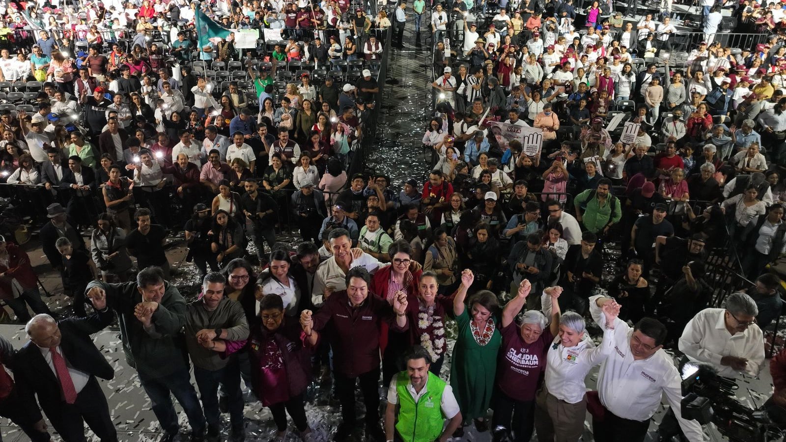 Claudia Sheinbaum plantea regularización de predios y mejorar movilidad en Xochimilco