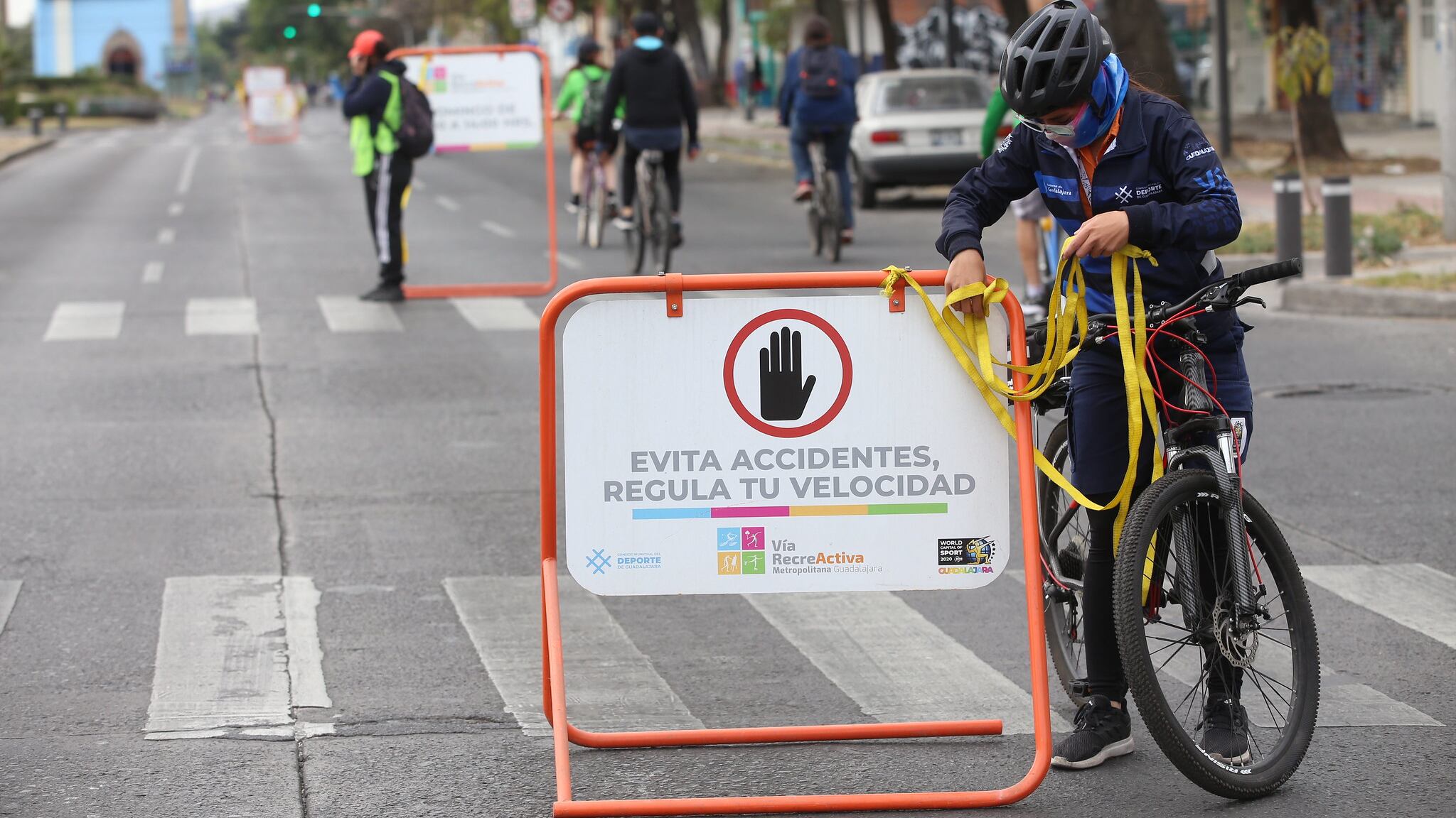 Actualmente, sumando los cuatro municipios con Vía Recreactiva, son más de 68 kilómetros de vialidad recuperada los domingos para que la gente haga actividad física.